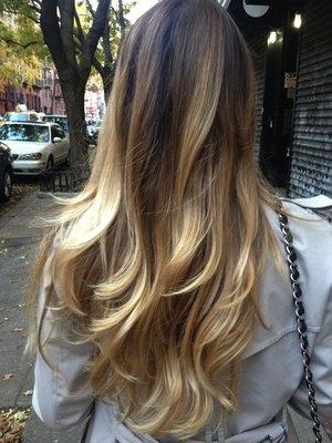 Perfect ombre and cut