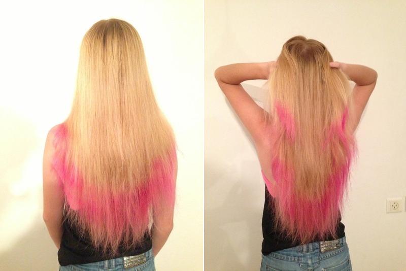new pink hair
