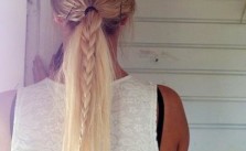 Ombre Braid Ponytail
