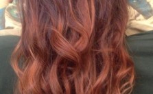 Red Wavy Hair