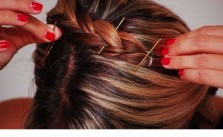 Casual Braided Updo