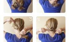 Low Knotted Hairstyle Tutorial