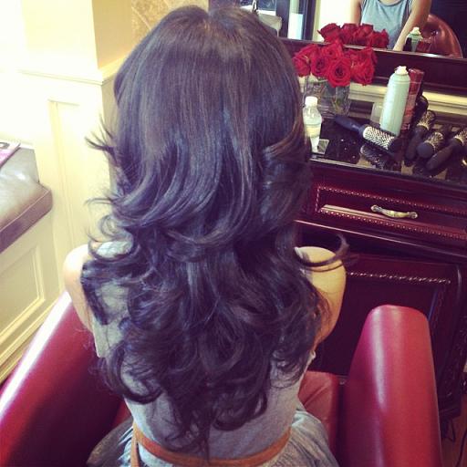 Gorgeous blow-out done by Kristina