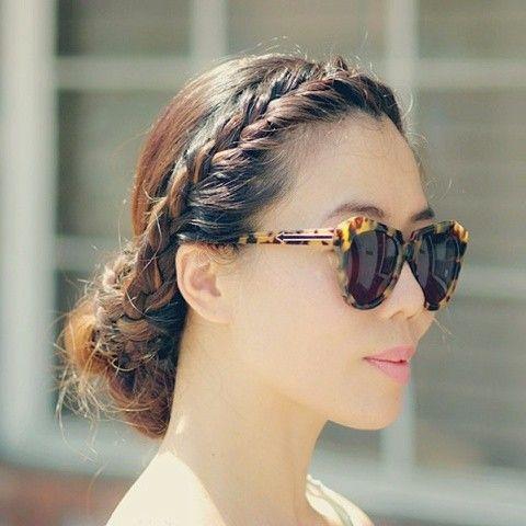 gorgeous braided updo. perfect for everything