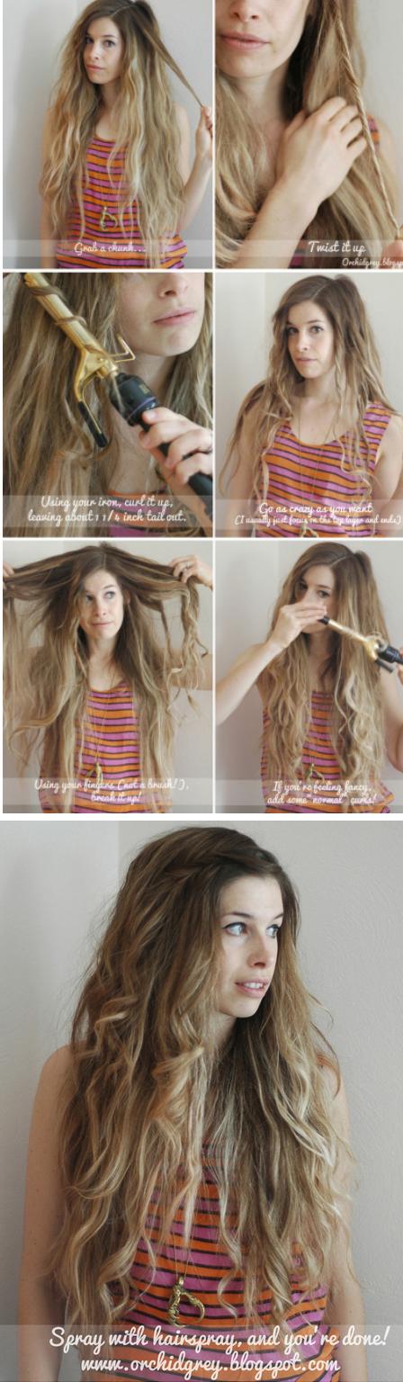 how to beachy waves