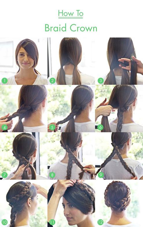 How To Braid Crown