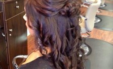 Bridal Hair Half Up