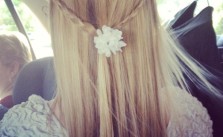 Hair Flower Braid