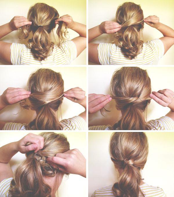 Knotted Ponytail