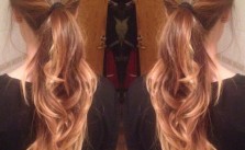 Curly Ombre Ponytail