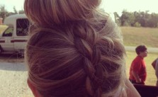 Braid & Messy Bun