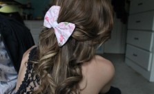 Curly with Bow