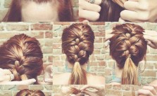 Braided with Ponytail