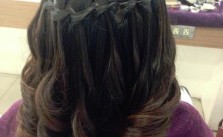 Braid, Curls, Ombre