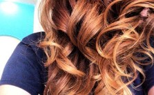 Copper Blonde Curls