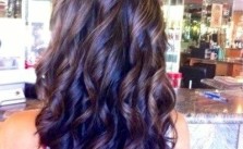 Purple Ombre Curls