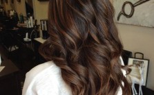 Dark Brown Balayage