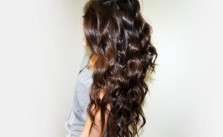 Shiny Brunette Curls