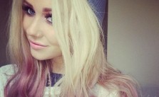 Blonde with Pink