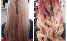 Red/Blonde Ombre