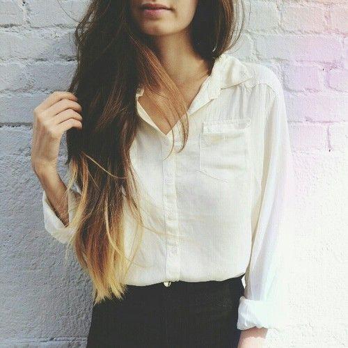Beautiful ombre hair.