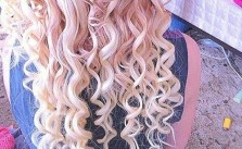 Blonde Curly Hair