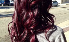 Burgundy Hair color