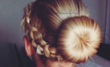 Doughnut Braid Bun