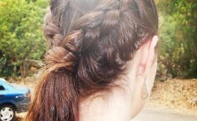 Dutch Braid Ponytail