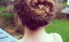 Fishtail Crown Updo