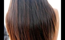 Smooth Sleek Brown Hair