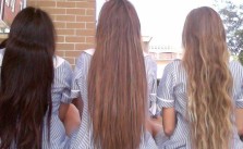 Three Friends Long Hair