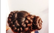 Curved Braid & Bun