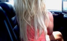 Messy Platinum Blonde