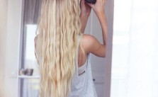 Healthy Blonde Hairstyle