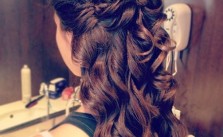 Bow Half Updo