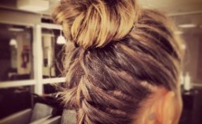 Braid & High Bun