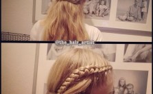 Side Braid, Twist in Back