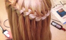 Waterfall Crown Braid