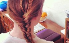 Braids into Fishtail