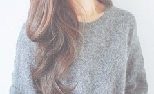 Dark Brown Wavy Hair