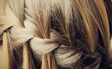 Close Up Waterfall Braid