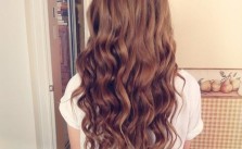 Curly Brown Hairstyle