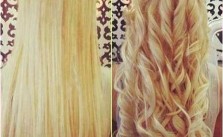 Straight or Curly Blonde