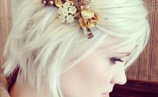 Pixie Hair & Broach clip