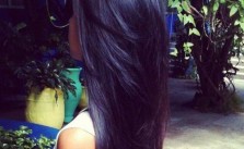 Thin Black Hair