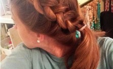 Dutch Braid & Ponytail