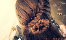 Fishtail Rose Bun