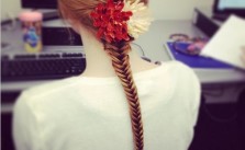 Fishtail with Flower