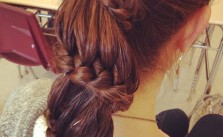 French Braid Swirl